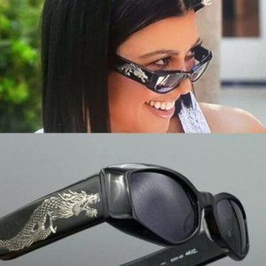 ❤️RARE JEAN PAUL GAULTIER DRAGON Model 56-0021 SUNGLASSES + CASE